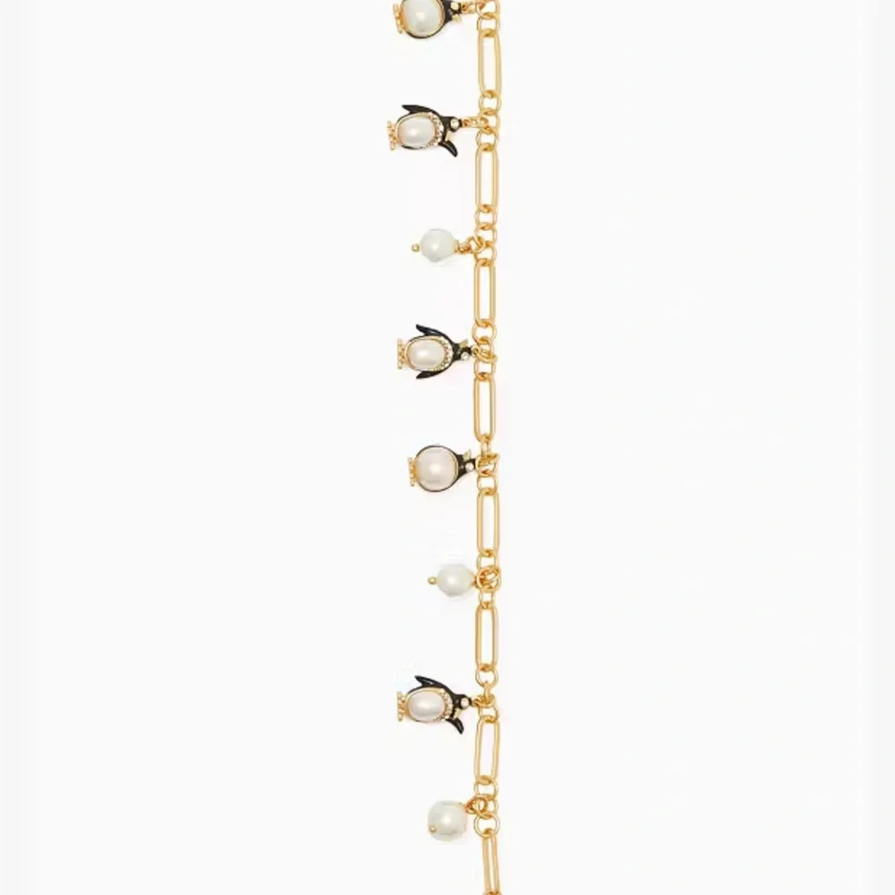 $129 Kate Spade Arctic Friends Penguin Charm Bracelet - Picture 3 of 6